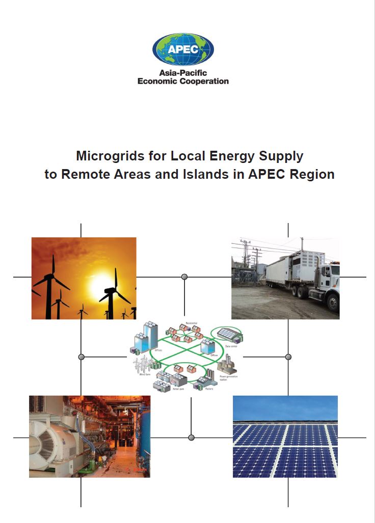 Обложка Microgrids for Local Energy Supply to Remote Areas and Islands in APEC Region
